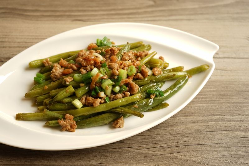 簡易下飯料理-乾煸四季豆