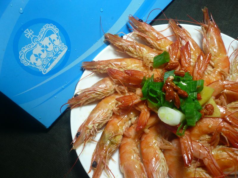 麻油香醉蝦─鮮食家好食材