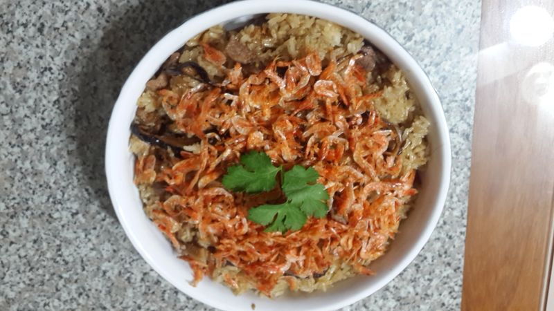 ♥忘憂草手作年菜♥櫻花蝦油飯