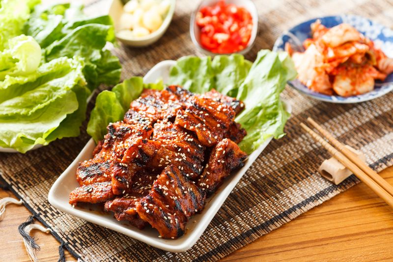 (超簡單) 韓式燒肉-(辣)豬五花