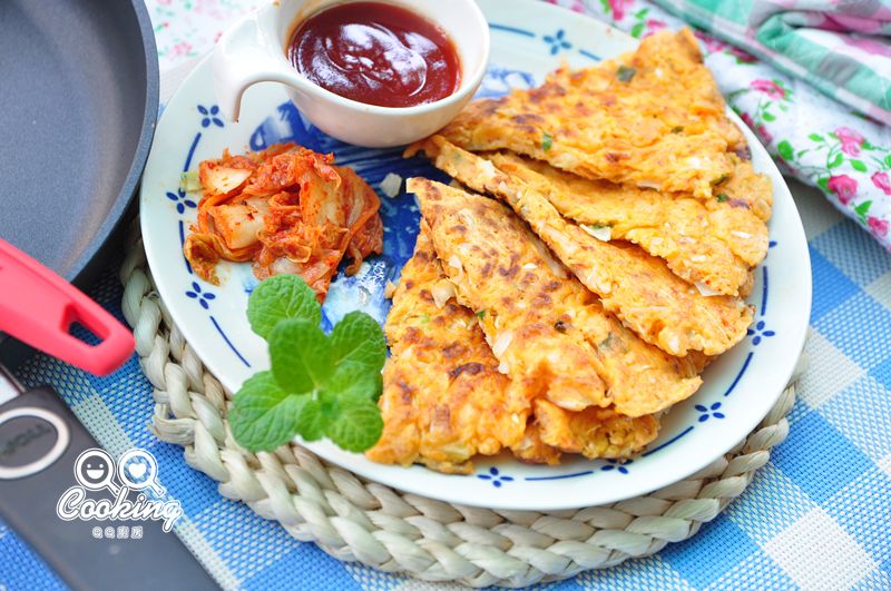 泡菜鮮蝦煎餅【德國Woll新鑽石平底鍋】