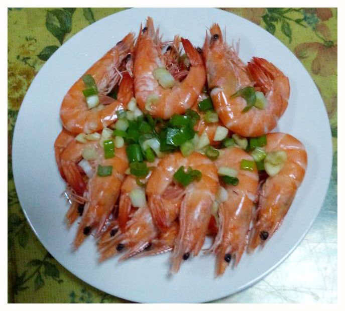 鮮蝦簡單吃