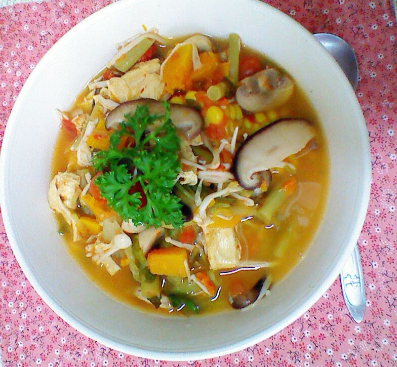 原味料理-義式風味蔬食湯(素)
