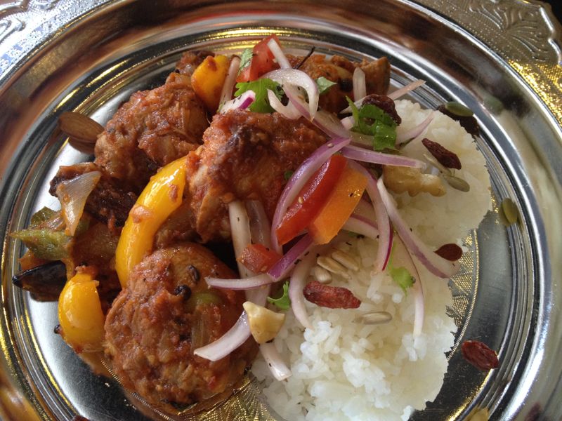 Chili Chicken香辣甜椒咖哩雞