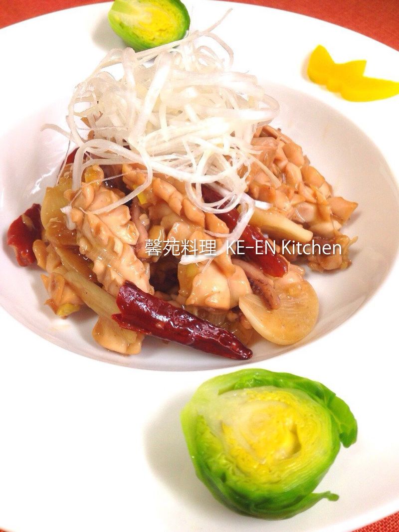 酸辣魷魚