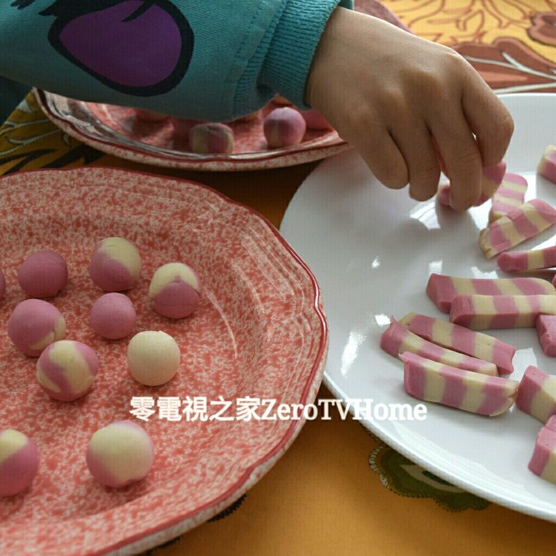 無色素~親子同樂搓湯圓(大同電鍋煮湯圓)