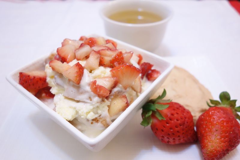 草莓香烤杏仁蛋白霜【烘焙展食譜募集】