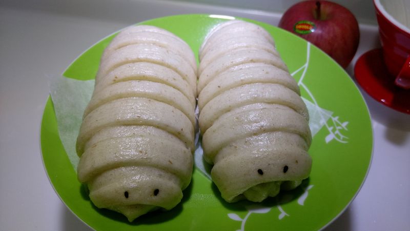 毛毛蟲饅頭5顆配方