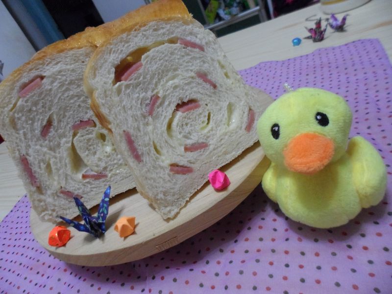 香濃起司火腿吐司 ❤❤【烘焙展食譜募集】