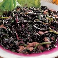 芝麻油炒紅菜