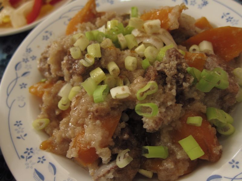 粉蒸地瓜排骨