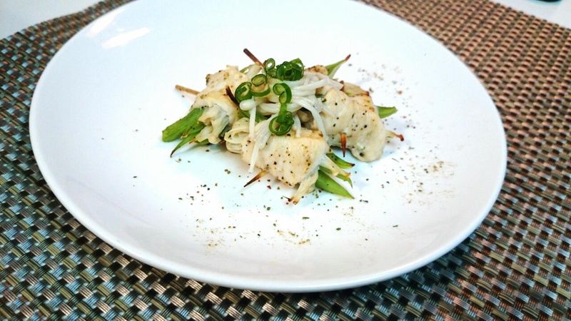 低卡孜然蒜香雞肉串