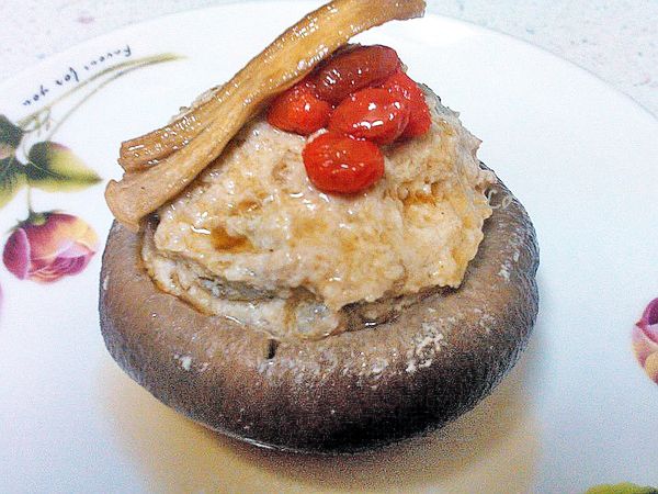 鮮菇蒸肉