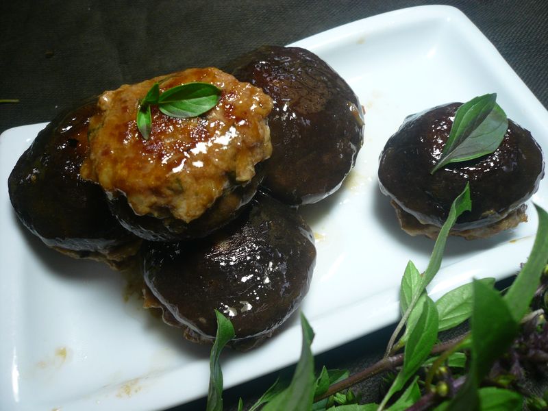 塔香肉釀菇[深夜食堂x鮮食家]