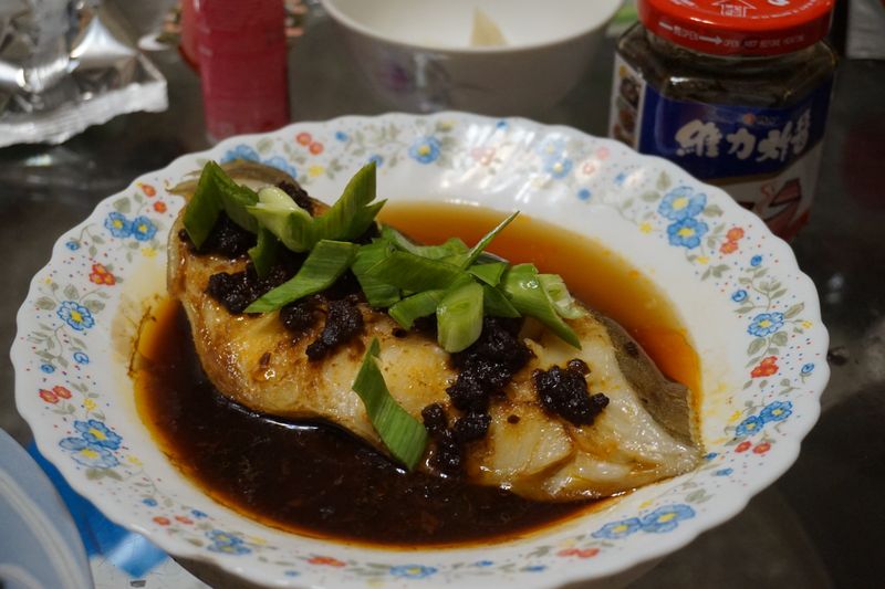 清蒸鱈魚『維力炸醬』