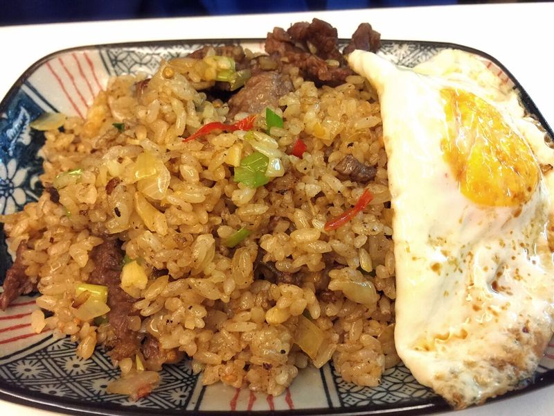 蒜味牛肉炒飯