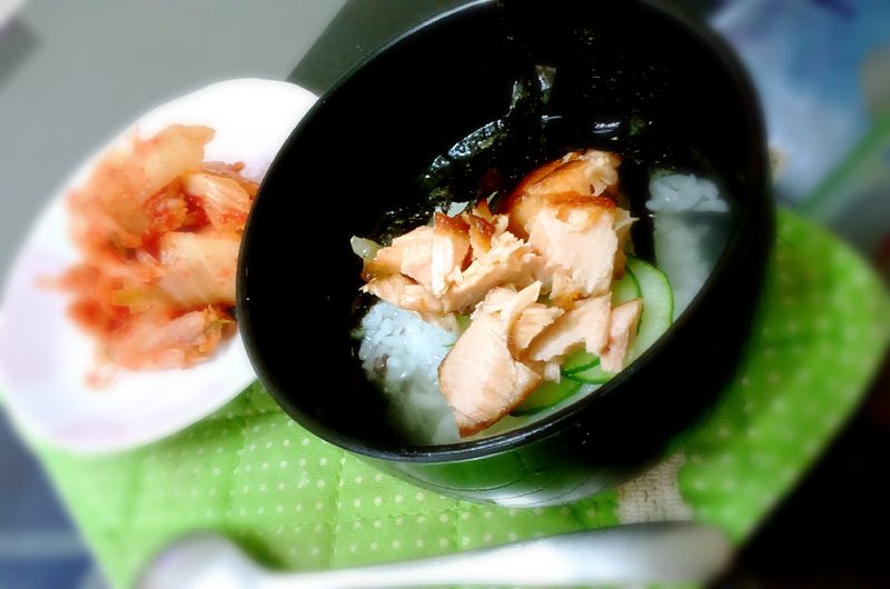 懶人輕食~鮭魚茶泡飯[深夜食堂x鮮食家]