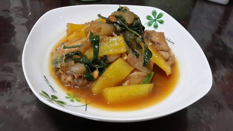 鳳梨豆瓣雞
