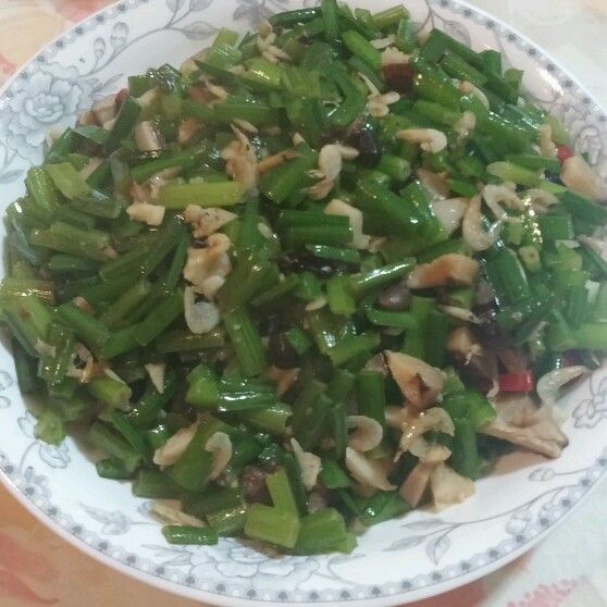 蒜炒蒼蠅頭