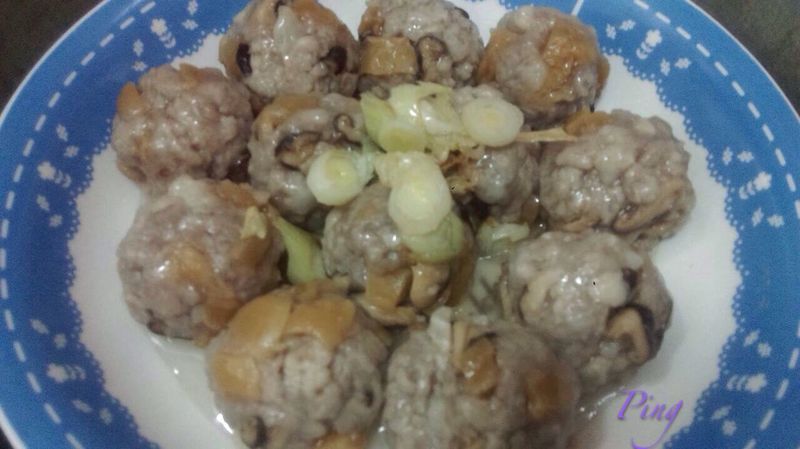 香菇瓜仔小丸子
