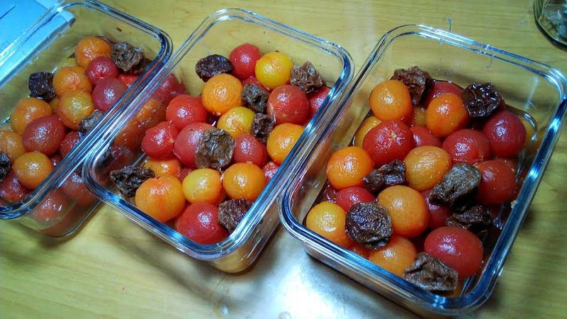 雙色梅漬番茄