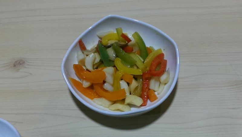 彩椒百合