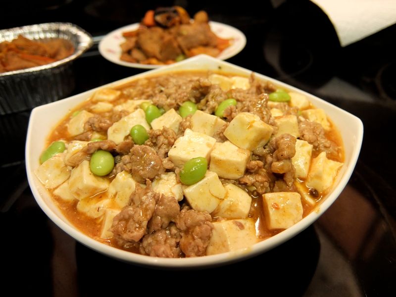 豆腐親子丼( 肉末燒豆腐)