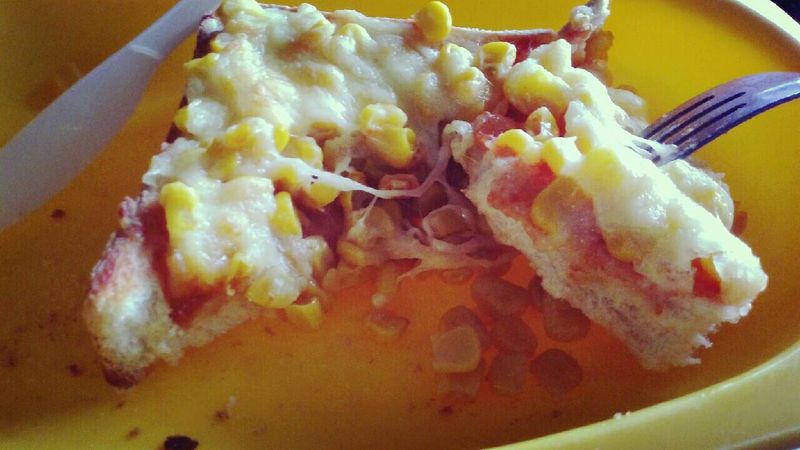 早餐料理 ∞ 披薩吐司 √