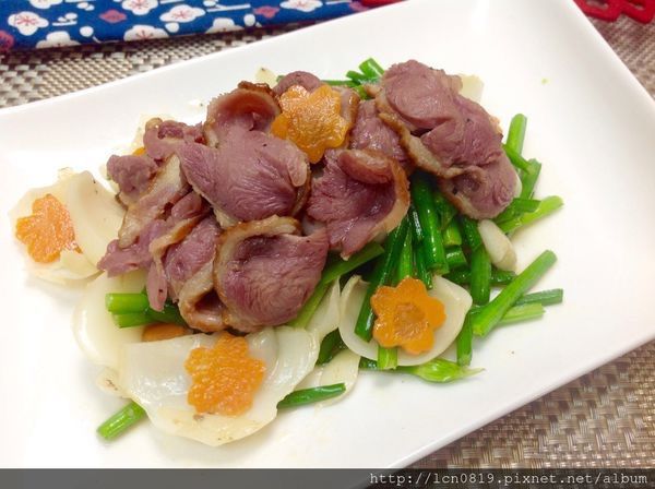 百合鴨肉捲