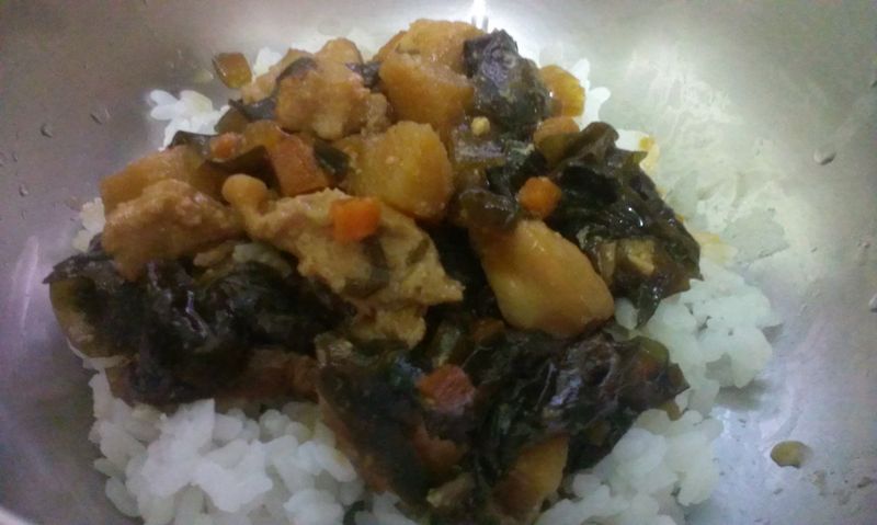 電鍋料理-味噌雞肉煮