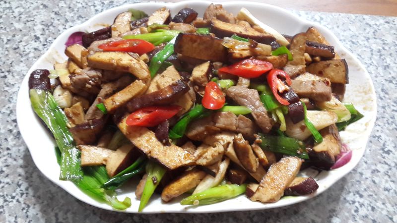 麻辣XO醬炒豆乾~