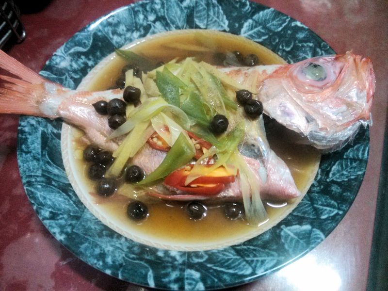 樹子蒸魚