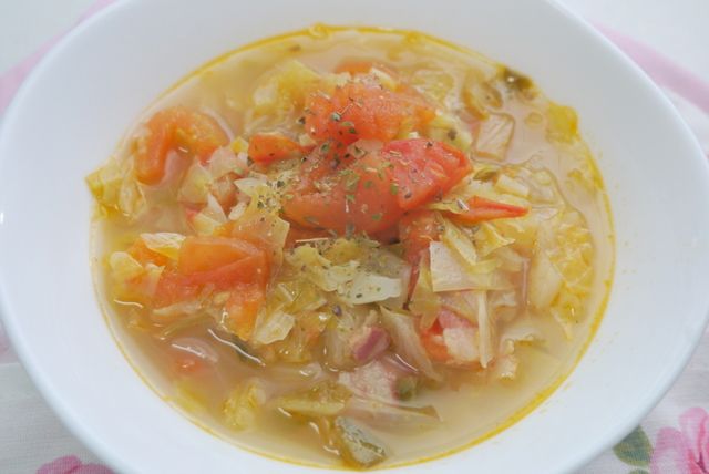 蕃茄培根蔬菜湯
