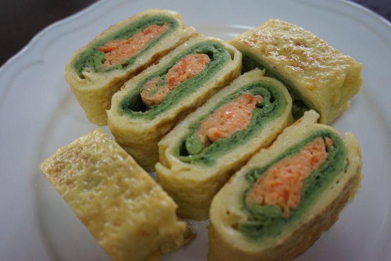 大人小孩都愛的三色玉子燒