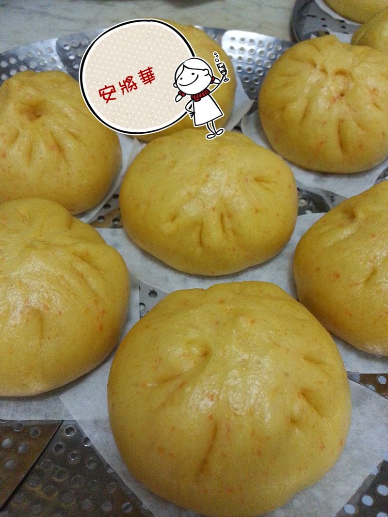 金黃養生肉包