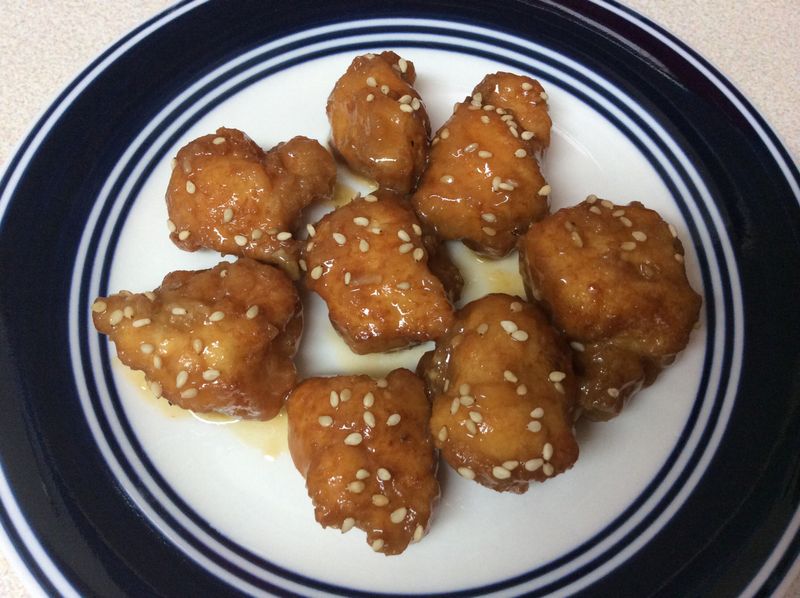 美味橙汁雞