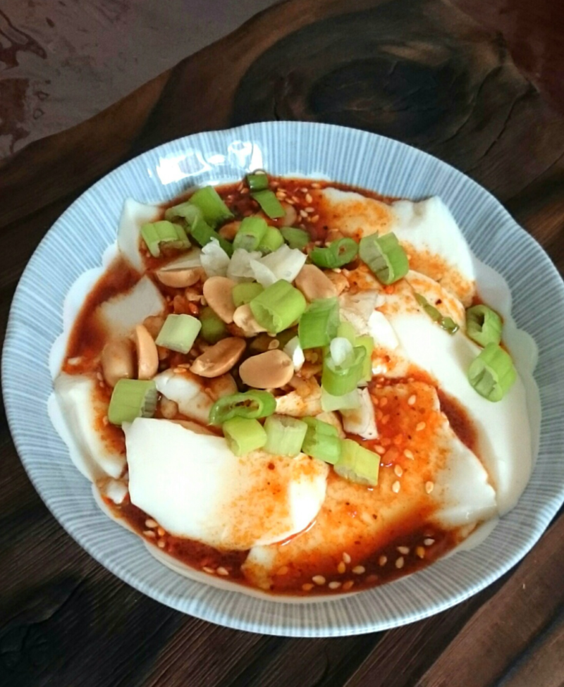 澆汁豆腐花