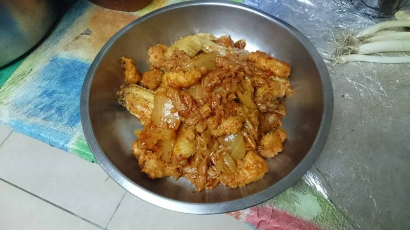 韓式辣泡菜雞翅