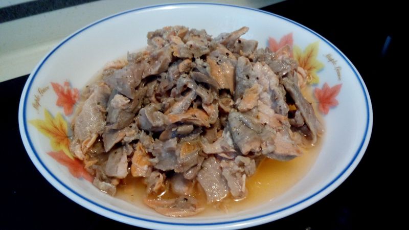 免油 椒鹽三文魚