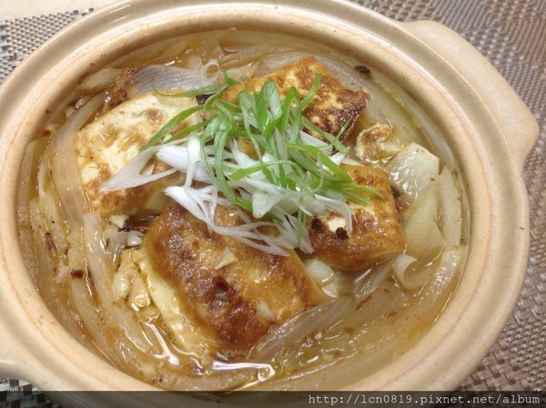 X0醬洋蔥燒豆腐