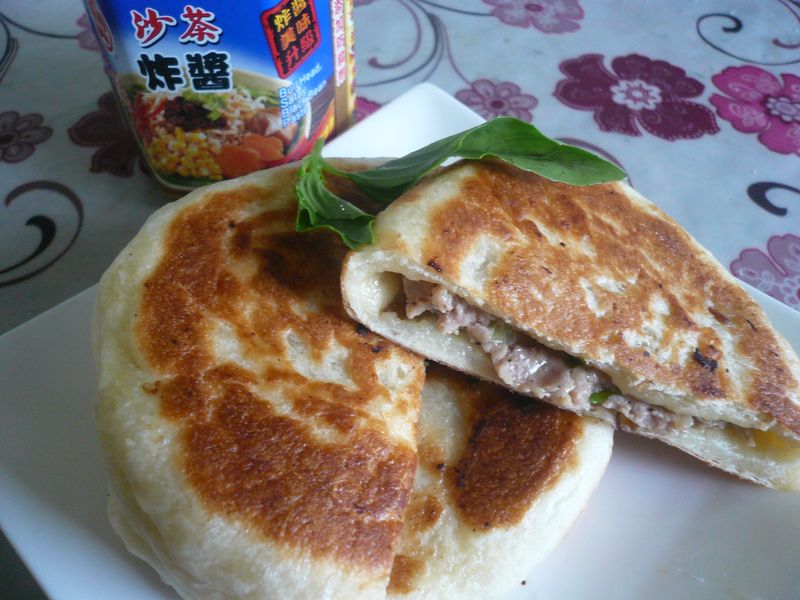 香煎豬肉餡餅『維力炸醬』