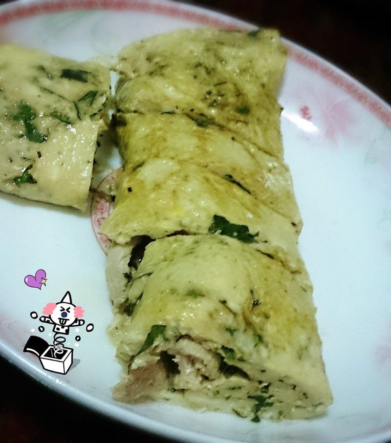 麻油塔香肉蛋捲
