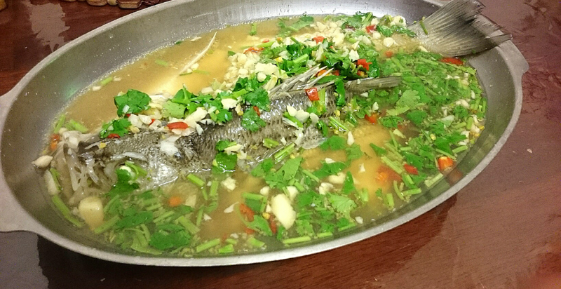 泰式蒸檸檬鮮魚