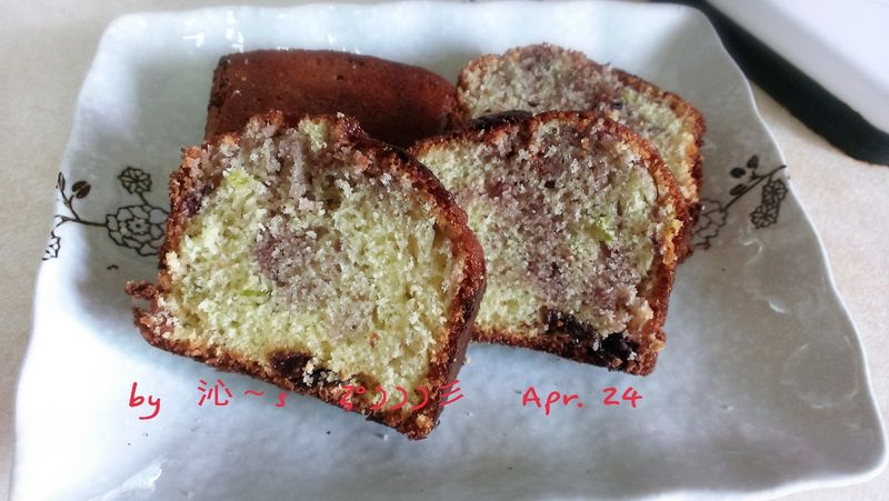 桑椹醬大理石花紋磅蛋糕 (簡易作法)