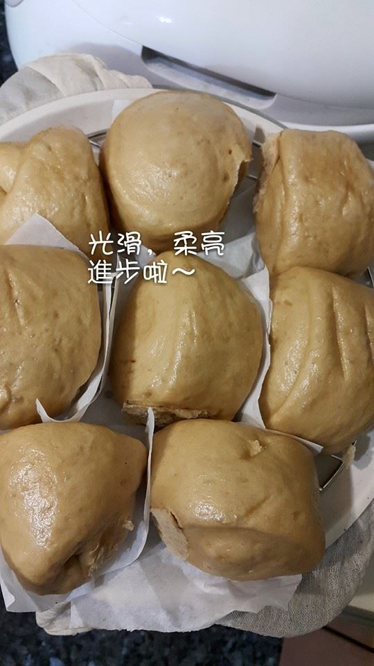 電鍋做黑糖饅頭