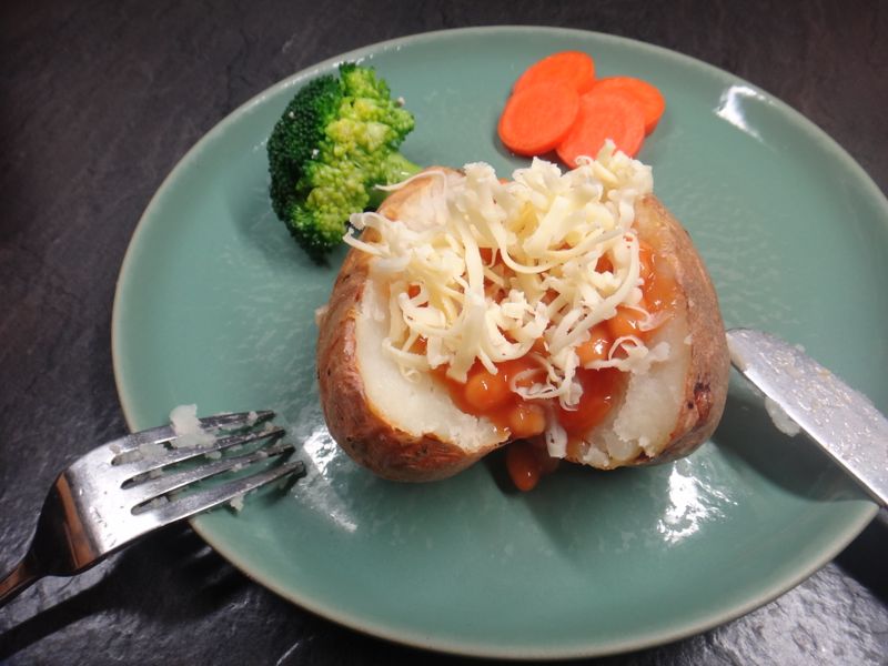 英式烤豆起司馬鈴薯
