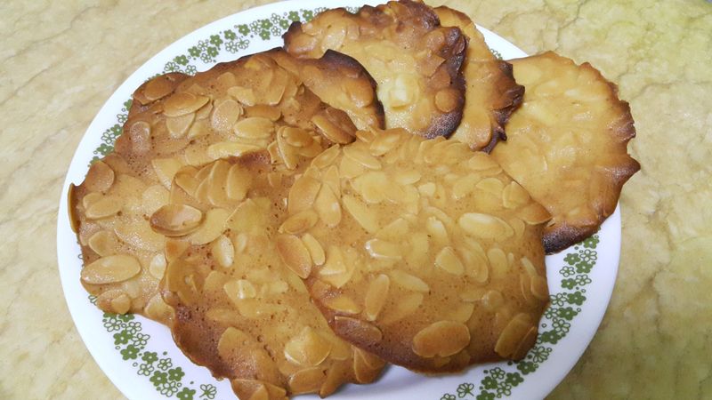輕鬆手作 杏仁瓦片