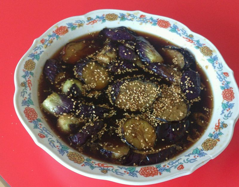 夏日解暑簡單料理-日式茄子（素食）