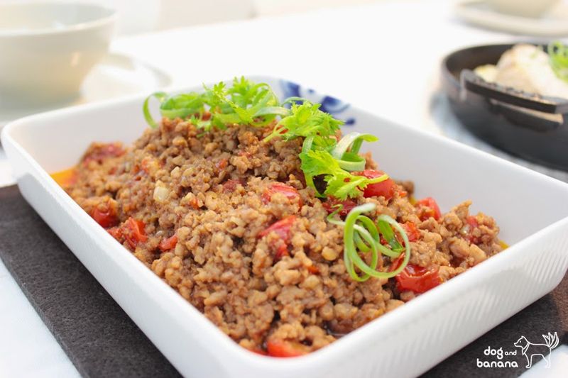 番茄炒肉末