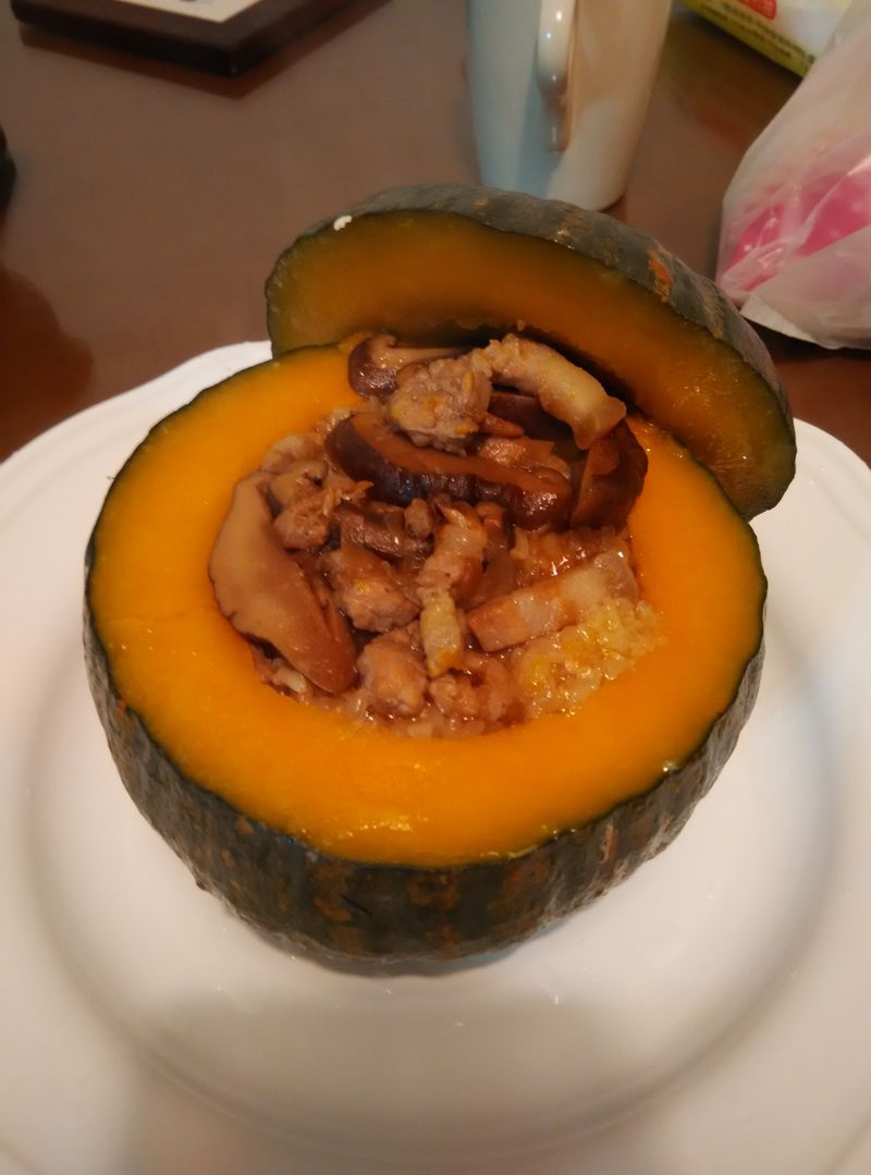 栗子南瓜油飯